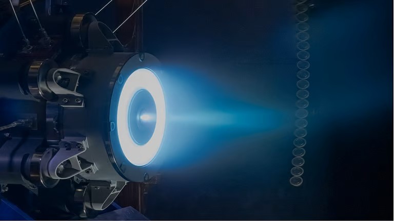 Ion thruster technology for spacecraft propulsion